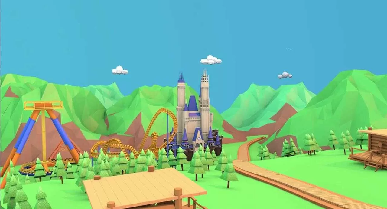 3D景区漫游动画欣赏